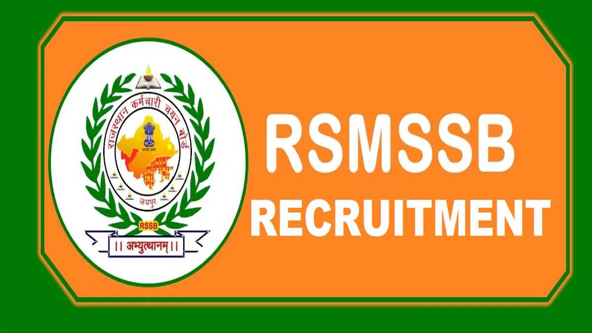 RSMSSB CET Graduate Level Apply Online 2024 Eligibility, Age, Fees